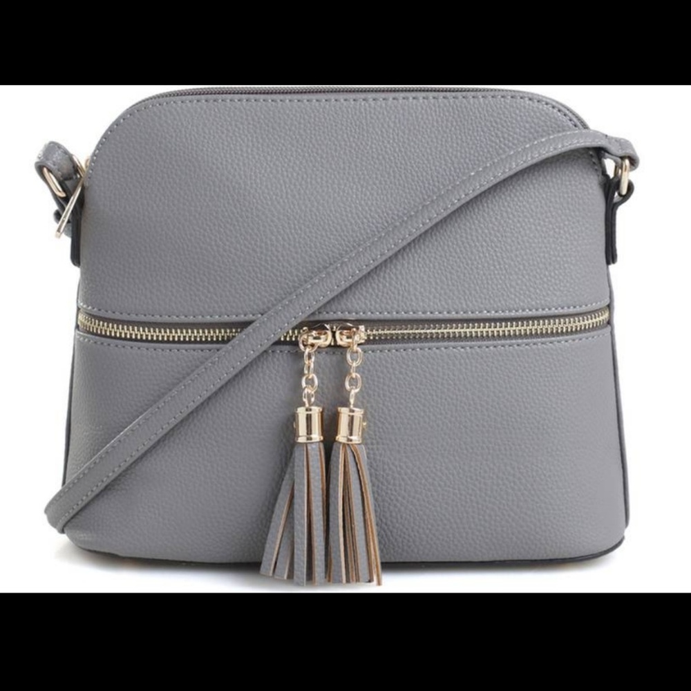 Crossbody tassel purse